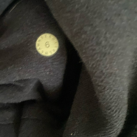 Lululemon Scuba Hoodie light cotton fleece lightweight size 6 sweatshirt hoodie - Picture 9 of 15